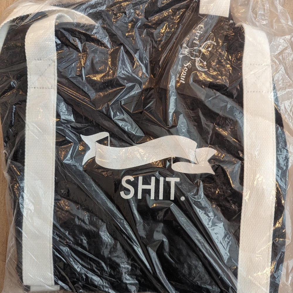 Girrlscout banner duffle bag